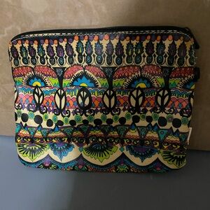Sakroots Multicolor Geometric Pouch